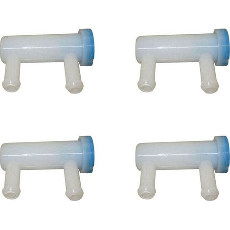 Quattro filtri carburante per motori fuoribordo: 69J-24501-10-00 F150 F200 F225 F250 F250B LF200 LF225 LF250 FL150 (1/4)