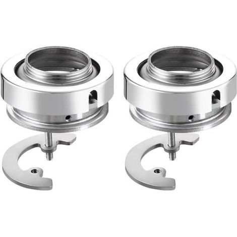 Base de robinet, écrou de dégagement rapide de robinet, accessoires de fixation pour lavabo (2 pièces) (1/5)