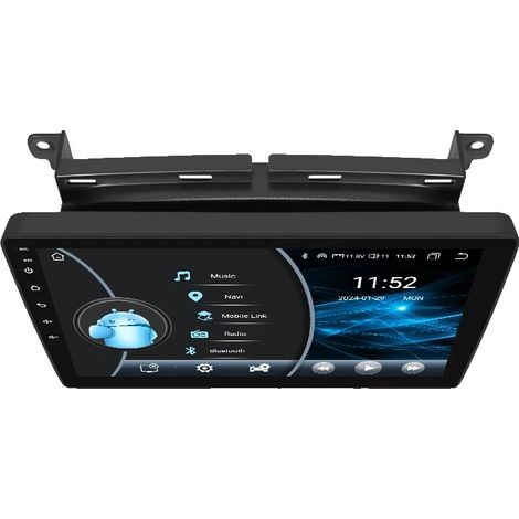 Radio de voiture, Système multimédia intelligent, Intégration de smartphone, compatible avec Fiat 500 2016 2017 2018 2019 Systèmes GPS intelligents Stéréo, W1 (8Cœur 2G 32G) (1/2)