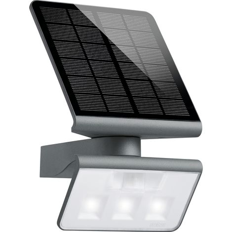 Steinel Solar Außenleuchte XSolar L-S ONE anthrazit mit Bewegungsmelder (1/2)