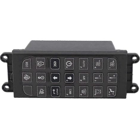 Panneau de Commande Climatisation Pelle PC 14568905 Contrôleur AC pour EC120D EC140D EC160D 480 Excavateur (1/4)