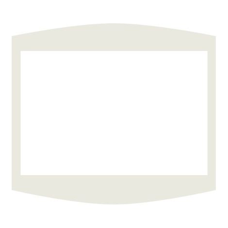 Embellecedor BLANCO para marco BJC Coral 21600