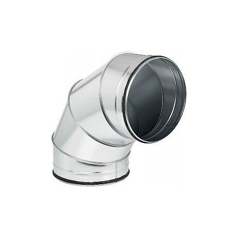 Coude 90° mâle/mâle acier galvanisé à joints, classe C, D 560 mm S&P (UNELVENT) 866659