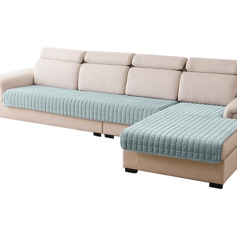 Housse de canapé en flanelle pour 1, 2, 3 ou 4 places, housse de canapé, housse de canapé d'angle, plaid de canapé, housse de canapé antidérapante (1/5)