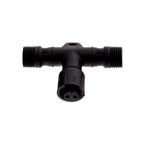 Barcelona Led – Connecteur en T étanche IP67 pour balises LED 12/24V – Installation facile en extérieur – Accessoire pour ruban LED