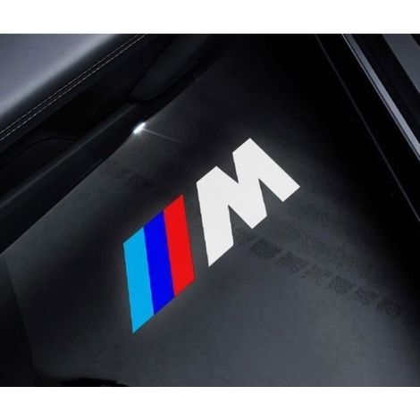 Remplacement 4 Pcs Porte De Voiture Led Bienvenue Laser Projecteur pour BMW M (1/2)