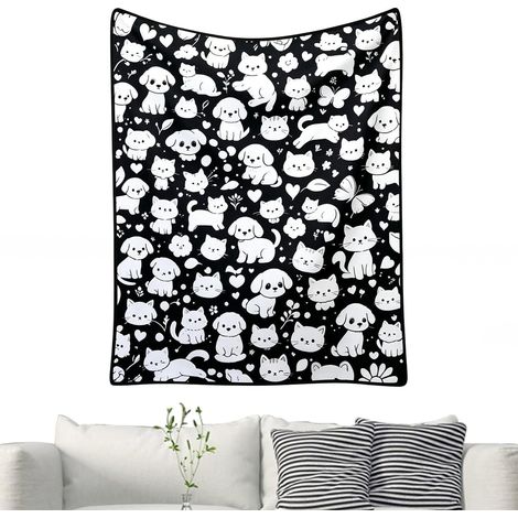 CCYKXAAdult Coloring Blanket 130cm x 150cm Reusable Throw DIY Coloring Blanket for Painting, Coloring, Nighttime, Sofa, Bed, Travel (1/5)