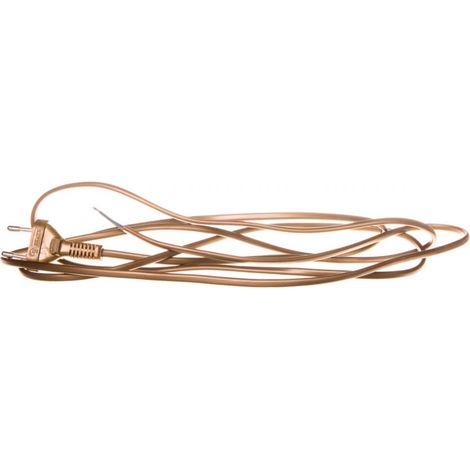 Cavo di collegamento senza interruttore 250 cm oro SP-250/2X0.75/-ZLO YNS10000457