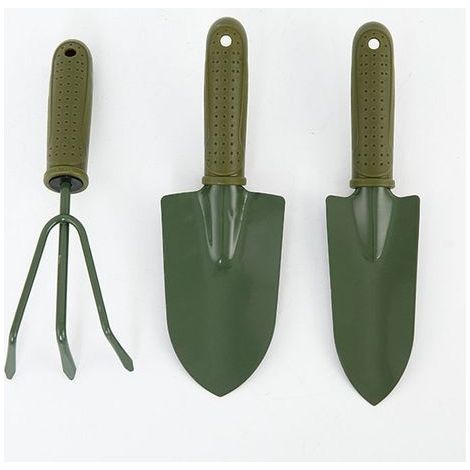Outils de Jardinage, Trois pièces d’Outils de Jardinage avec Une poignée antidérapante, des Outils à Main de Jardin durables Cadeaux de Jardin (1/5)