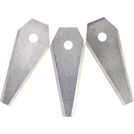 Lames de Remplacement pour Robot Tondeuse Bosch Indego Lot de 3, Acier Durable Coupe Parfaite Accessoire Jardin