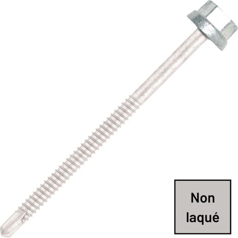 Vis Autoperceuse Zamatop ZED Tête Hexagonale 12 Ø 6.3X25 Non Laqué (1/2)