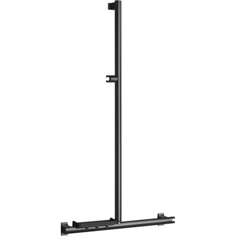 Barre de douche époxy noir mat Full Black Arsis 049521
