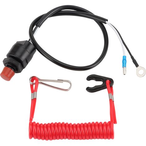 Ignition switch/emergency stop switch adapter for motorcycles, OE code: 65W-82575-01, replacement part for the handlebar control of motorcycles/off-road quads