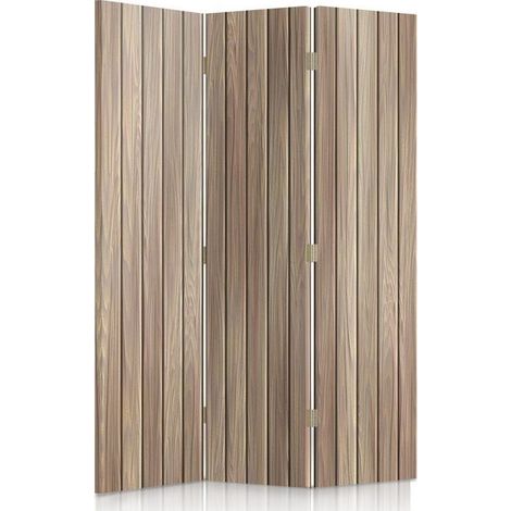 Paravento bilaterale 360, Tavole chiare - 110x170 (1/5)