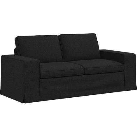 Canapé Noir 182 x 80 x 82 cm tissu (1/5)