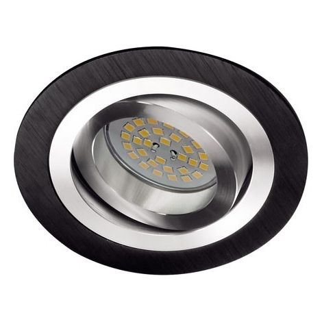 Anneau encastré hélium rond noir CRISTALRECORD 01-010-00-115