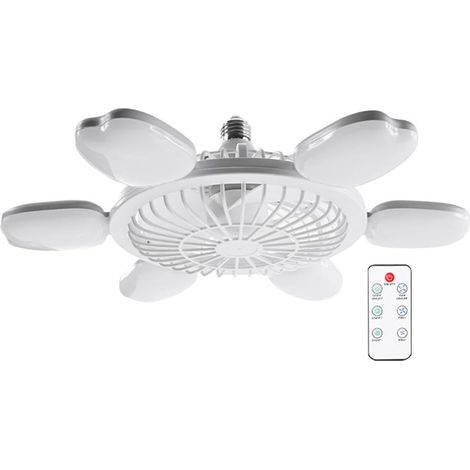 Deckenventilator mit Schraubbefestigung - Deckenleuchte mit integrierter Beleuchtung - (1/5)
