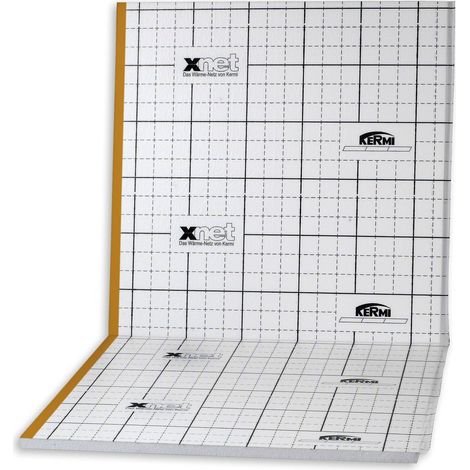 Kermi x-net C12 Pannello pieghevole a punti Tacker 30-2 mm 7 pannelli pieghevoli, quantità di consegna 14 m2, SFDTSP11000