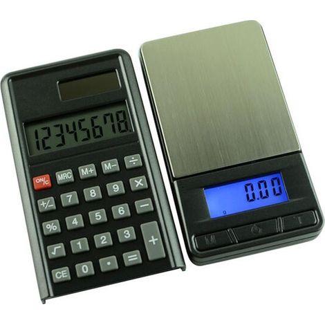 Balance électronique de poche portable 200 g x 0,01 g, balance de précision numérique pour bijoux avec calculatrice intégrée-AquaForge (1/5)