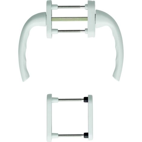 HOPPE® Fenstertürgriffgarnitur Tôkyô 0710RH/66N/U26/0710, Aluminium, 1927297 (1/2)