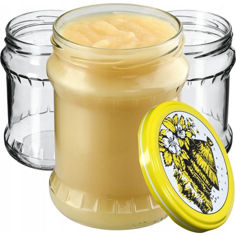 KADAX Słój Anna 500ml fi82 TO-500/8 pakiet 8szt + (1/5)