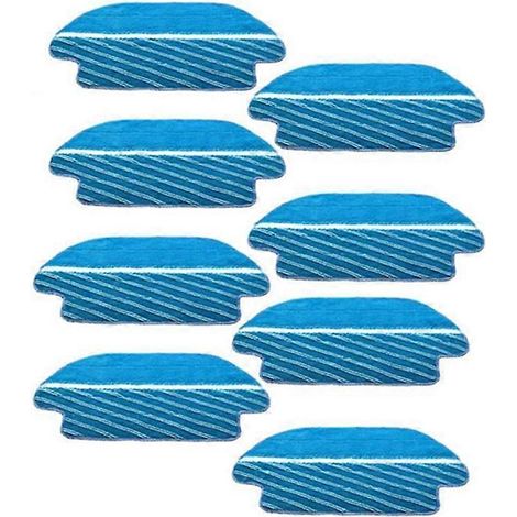 Lot de 8 lingettes de rechange pour balai Cecotec Conga 3290, 3490 et 3690