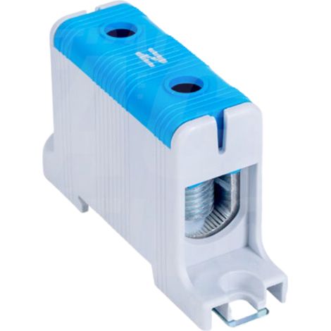 Conector de barras compacto azul 1 x 95 mm2 245 A Cobre Aluminio FLEAL-95/1K (1/3)