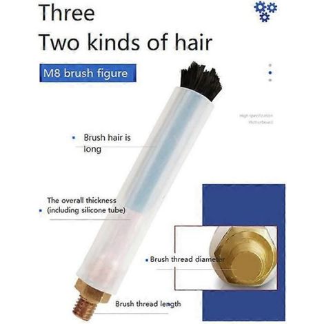 Brosse En Fibre De Carbone - Pour Nettoyage Et Passivation De Soudures Acier Inoxydable - Compatible TIG MIG MAG WIG - 1 Unite (1/5)