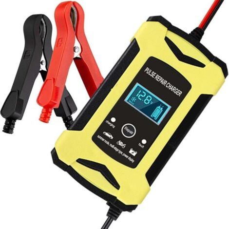 Chargeur de voiture 12 V 6 A 220 V Smart Truck Chargeur de Voiture pour Réparation à Impulsions Chargeur pour Gel à Acide Sec et Pièces de Rechange UE Accessoires (1/5)
