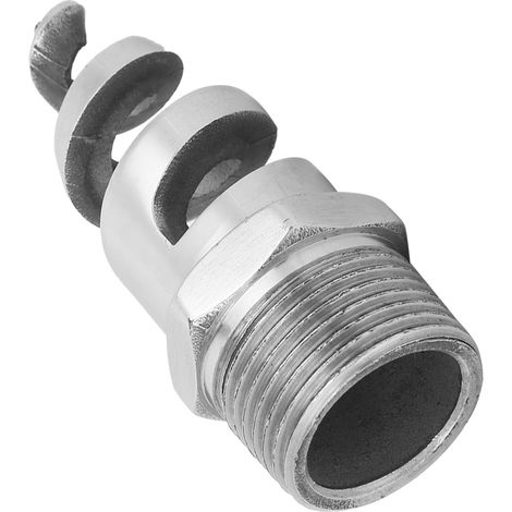 Buse spirale en acier inoxydable SPJT 316L avec filetage extérieur, anti-colmatage, accessoire d'irrigation (G1 DN25) (1/5)
