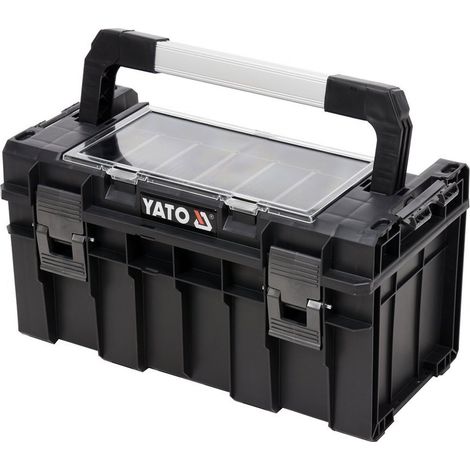 Werkzeugkasten yato yt-09183 abschließbar stapelbar 45x26x24 cm (1/5)