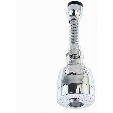 TRADE SHOP - Rompigetto Per Lavello Rubinetto Cucina Ugello Prolunga Girevole Aeratore 87168 - (1/2)