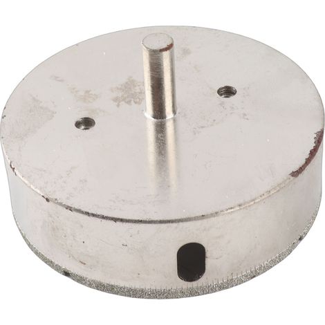 Foret Trépan Diamanté 100mm, Scie Cloche Électroplaquée pour Verre, Pierre de Jade et Carrelage, Foret Découpeur (1/5)