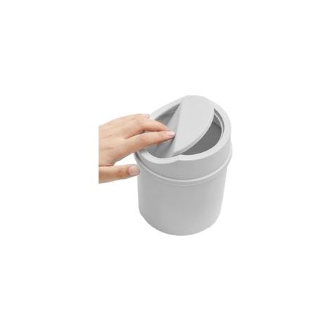 Petite Poubelle créative avec Couvercle pour Bureau - Petite Poubelle pour Bureau, Petite Corbeille à Papier pour la Maison, la Bain, la Chambre, l'intérieur la (1/4)