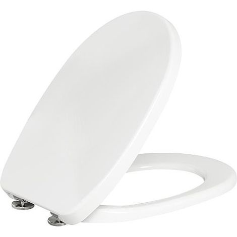 Abattant WC Twist avec Softclose en Duroplast blanc, avec Take-off et charniere en inox (1/5)