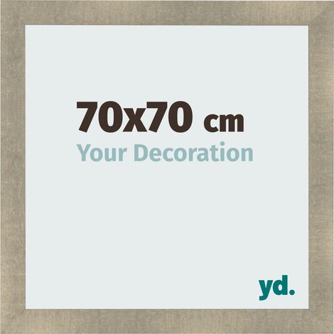 yd. - Cadre photo 70x70 - Or Antique - MDF - Pisa (1/5)