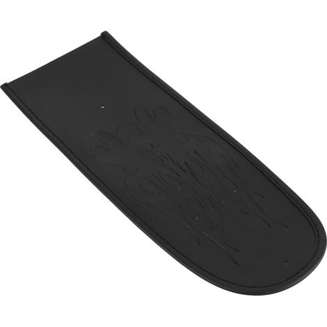 Garde-boue moto XL 883 1200 48 Noir, protection décorative en cuir synthétique, housse de garde-boue universelle (1/5)