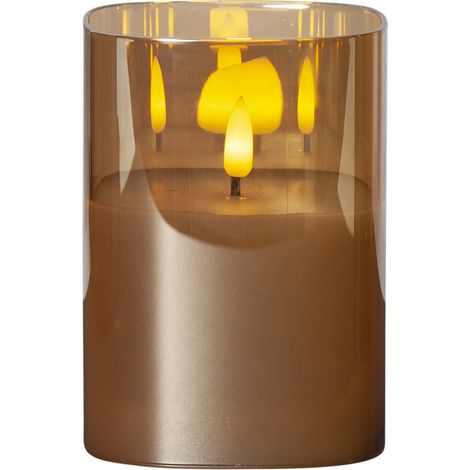 Best Season LED-Windlicht 'Flamme', bewegende Flamme,Bernstein (1/5)