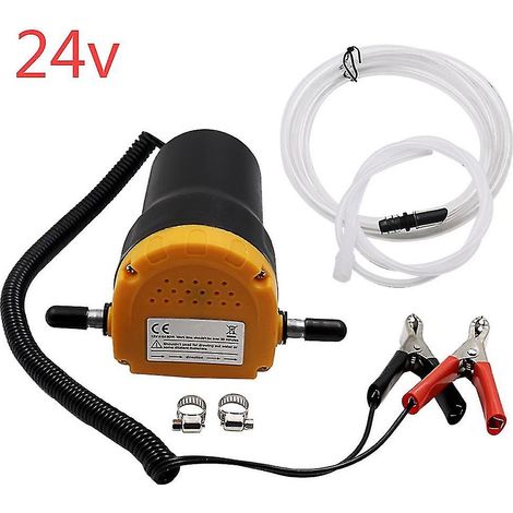 Pompe à huile moteur électrique 12 V/24 V 60 W pour vidange d'huile moteur diesel, pompe de transfert de carburant.
