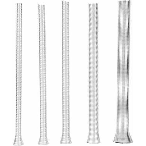 5 Pièces 21cm Ressort Tube Cintreuse Multifonctionnel Universel Ressort de Flexion Manuel Dispositif de Cintrage Ressort Intérieur (1/5)