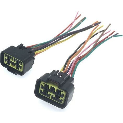 8P automotive waterproof connector DJ7081Y-2.3-11/21, locally produced FW-C-8F-B male/female FW-C-8M-B. (1/4)