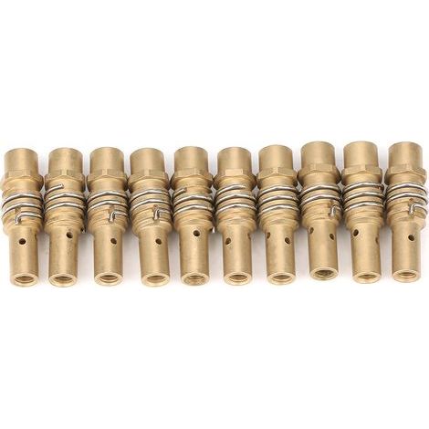 Lot 10 porte-embouts buse MIG – consommable torche 15AK – accessoire soudage (1/5)