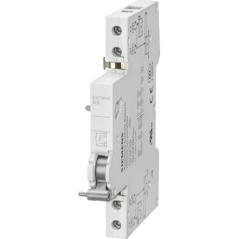 Siemens Interruptor auxiliar, 1S+1Ö para interruptor LS 5SL, 5SY, 5SP Interruptor de montaje 5TL1, 5ST3010 (1/2)