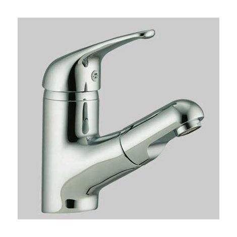 MONOCOMANDO LAVABO DOCCETTA ESTRAIBILE Cromo