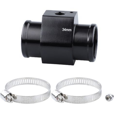 Capteur de température d'eau, adaptateur de jauge de tuyau de température d'eau de voiture, joint de radiateur (34MM, paquet de 2) (1/5)