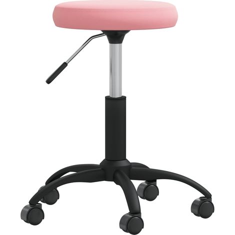 Massagehocker Samt Rosa