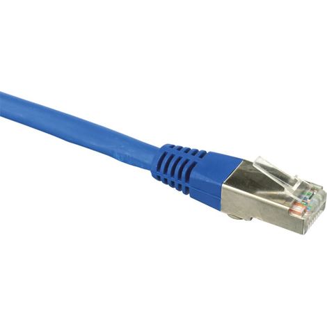 S-IMPULS CAT.6 Patchkabel, 10 m, blau, S-FTP, PIMF