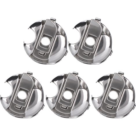 Boîtier de canette Jin Yongfa pour machine à coudre plate informatisée, manchon de canette avec clip à ressort pour machine à coudre plate, accessoires pour machine à coudre. (1/5)