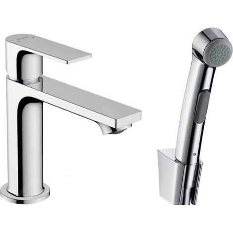 Hansgrohe Rebris E - Mitigeur de lavabo avec douchette de bidet, chrome 72216000 (1/5)