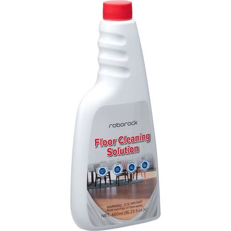 Roborock 8.02.0370 Detergente Liquido per Pavimenti 480 ml Compatibile con Tutti i Robot Roborock